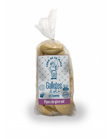Oil biscuits with sunflower seeds