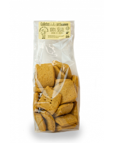 Rye flour biscuits