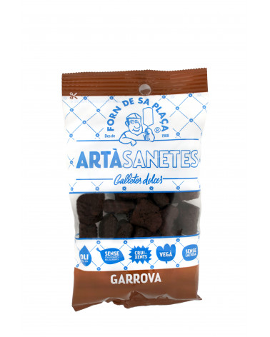 Sweet carob biscuits