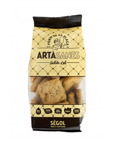 Galletas de aceite de centeno elaboradas en el Forn de sa Plaça, Artà, Mallorca