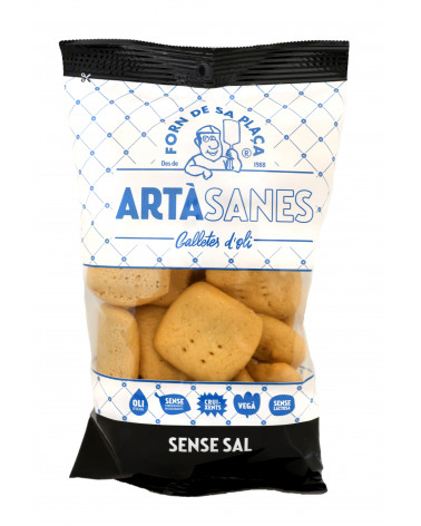 Unsalted oil biscuits