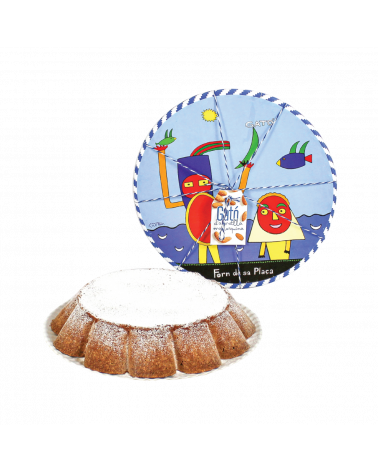 Almond gató - 850g (12 raciones)